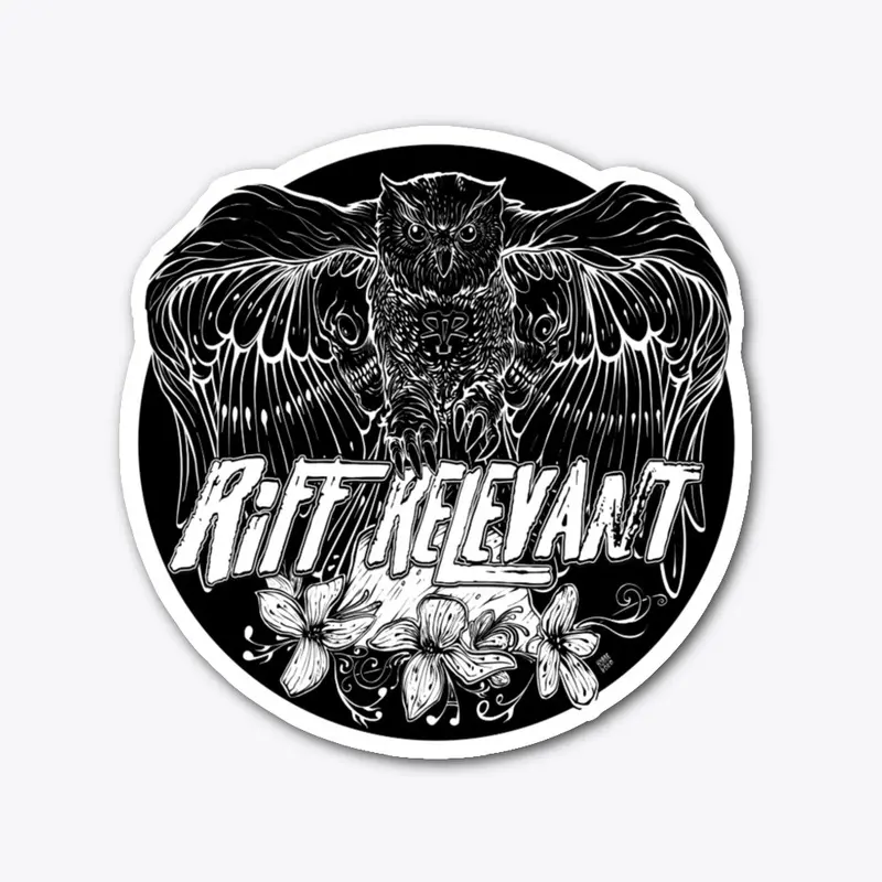 Riff Relevant Die Cut Sticker